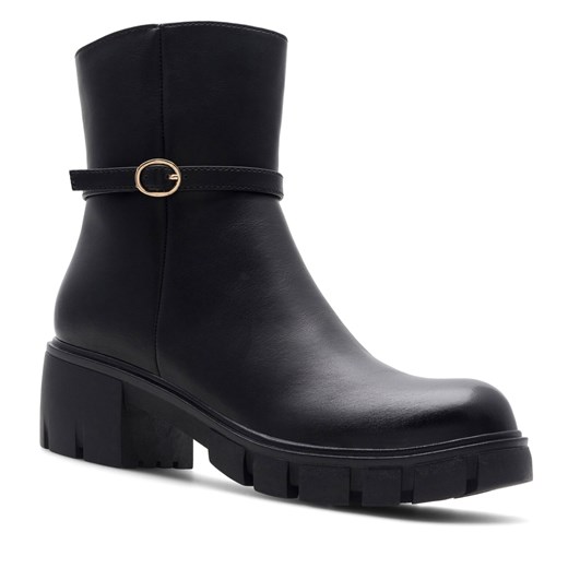 Botki DeeZee REGINA H17193-6 Czarny 40 eobuwie.pl
