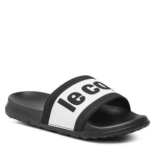 Klapki Le Coq Sportif Slide Binding Metallic 2310325 Black/Optical White Le Coq Sportif 40 eobuwie.pl