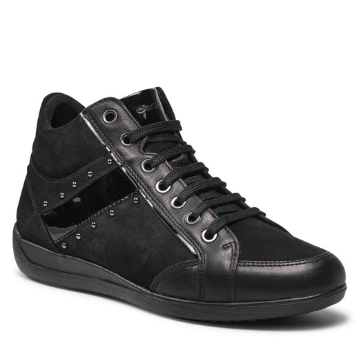 Sneakersy Geox D Myria G D0468G 02285 C9997 Black Geox 36 eobuwie.pl