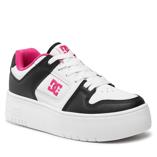 Sneakersy DC Manteca4 Pltfrm ADJS100156 Black/White/Pink KWP 39 eobuwie.pl