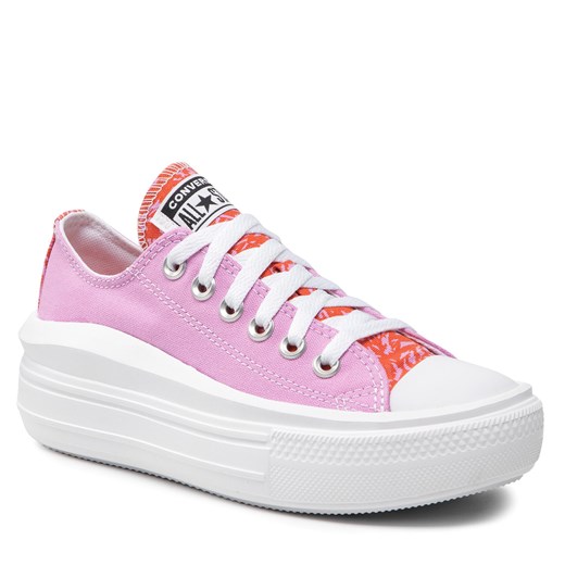 Trampki Converse Ctas Move Ox A00563C Beyond Pink/White Converse 41 eobuwie.pl