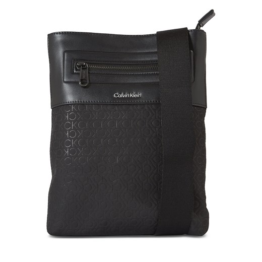 Saszetka Calvin Klein Ck Elevated Flatpack Repreve K50K510823 Black Tonal Mono Calvin Klein one size eobuwie.pl wyprzedaż