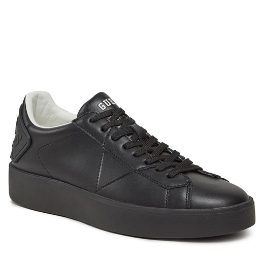 Sneakersy Guess FM8PBL LEA12 BLACK Guess 44 okazyjna cena eobuwie.pl