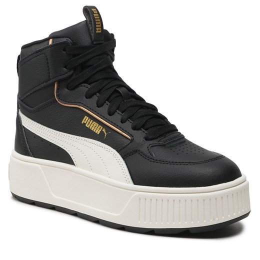 Sneakersy Puma Karmen Rebelle Mid 387213 10 Puma Black/Warm White/Gold Puma 39 eobuwie.pl