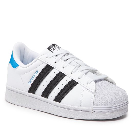 Buty adidas Superstar C GY9317 Ftwwht/Cblack/Blurus 30 eobuwie.pl