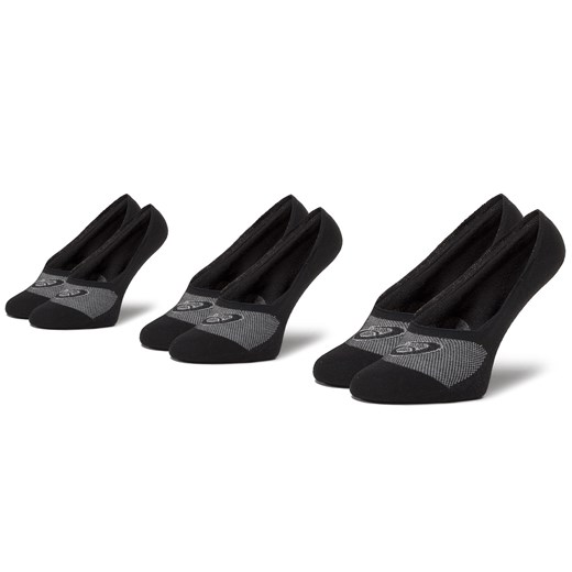 Zestaw 3 par stopek unisex Asics 3PPK Secret 3033A394 Performance Black 001 ze sklepu eobuwie.pl w kategorii Skarpetki damskie - zdjęcie 166882016
