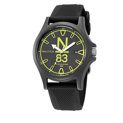 Zegarek Nautica NAPJSS221 Czarny ze sklepu eobuwie.pl w kategorii Zegarki - zdjęcie 166883318