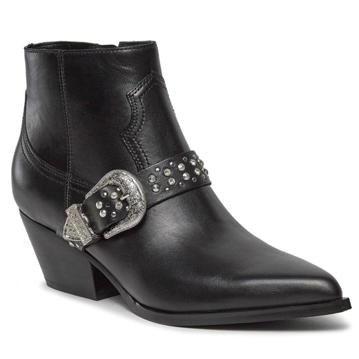 Botki Guess Hermine FL7HRM LEA10 BLACK Guess 40 okazyjna cena eobuwie.pl