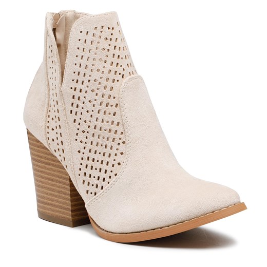 Botki DeeZee WS170608-02EOB Beige 40 promocyjna cena eobuwie.pl
