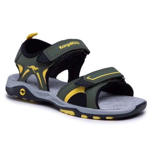 Sandały KangaRoos K-Mont 18729 000 8504 Olive/Sun Yellow 1 Kangaroos 38 eobuwie.pl