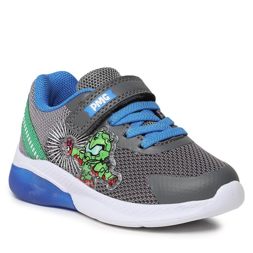Sneakersy Primigi 3968100 Grey Primigi 28 okazja eobuwie.pl