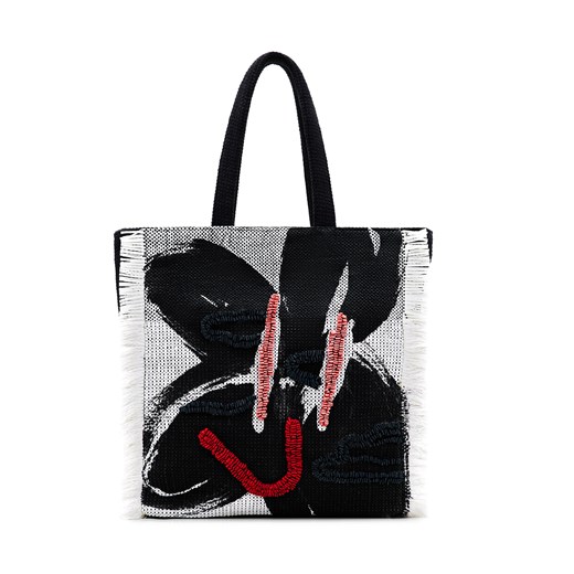 Torebka Desigual 23SAXA28 2001 Szary ze sklepu eobuwie.pl w kategorii Torby Shopper bag - zdjęcie 166885765