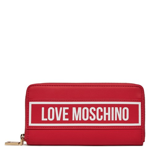 Duży Portfel Damski LOVE MOSCHINO JC5719PP0HKG150A Rosso/Bianco Love Moschino one size eobuwie.pl