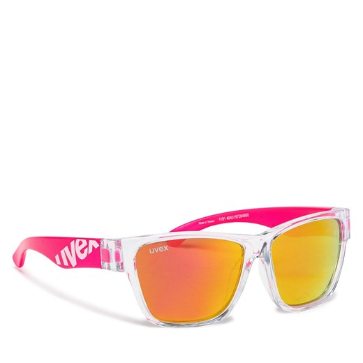 Okulary przeciwsłoneczne dziecięce Uvex Sportstyle 508 S5338959316 Clear Pink ze sklepu eobuwie.pl w kategorii Okulary przeciwsłoneczne dziecięce - zdjęcie 166886277