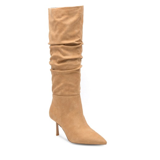 Kozaki Nine West HUSNIYA ZL22046-2CC Beżowy Nine West 37 eobuwie.pl