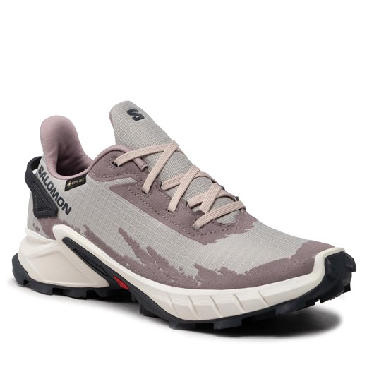 Buty Salomon Alphacross 4 Gtx W GORE-TEX 417232 20 V0 Ashes Of Roses/White/Ebony Salomon 38 promocyjna cena eobuwie.pl