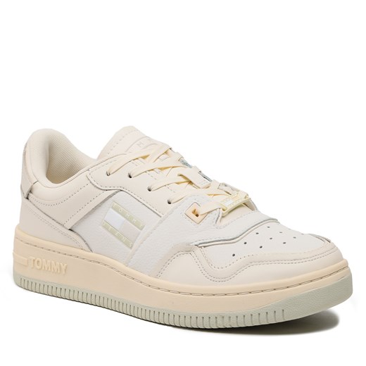 Sneakersy Tommy Jeans Basket Cupsole EM0EM01194 Calico AEF Tommy Jeans 43 okazja eobuwie.pl