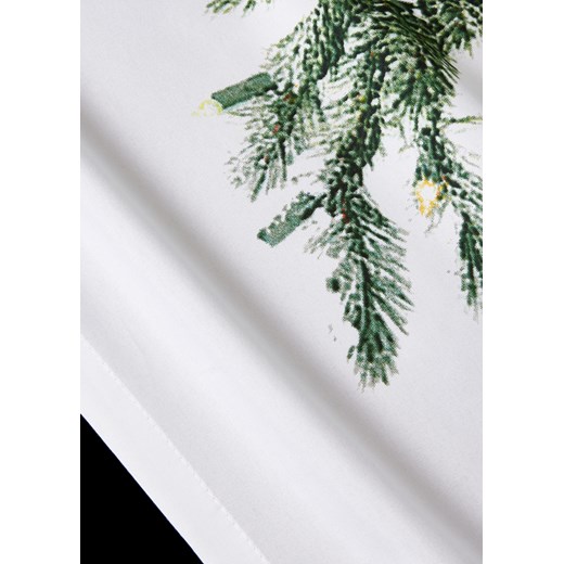 Zasłona  LED z nadrukiem choinki (1 szt.) One Size bonprix