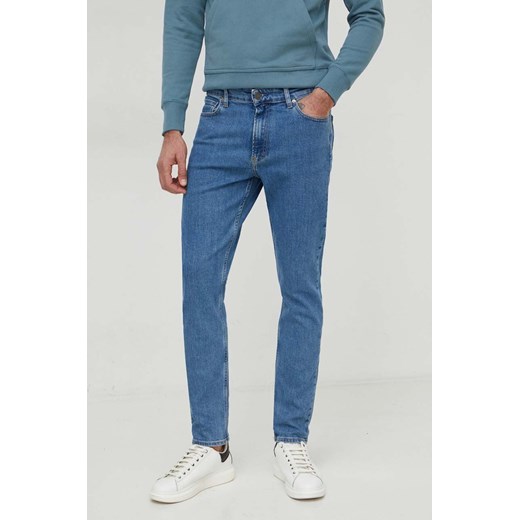 Calvin Klein jeansy męskie ze sklepu ANSWEAR.com w kategorii Jeansy męskie - zdjęcie 166929227