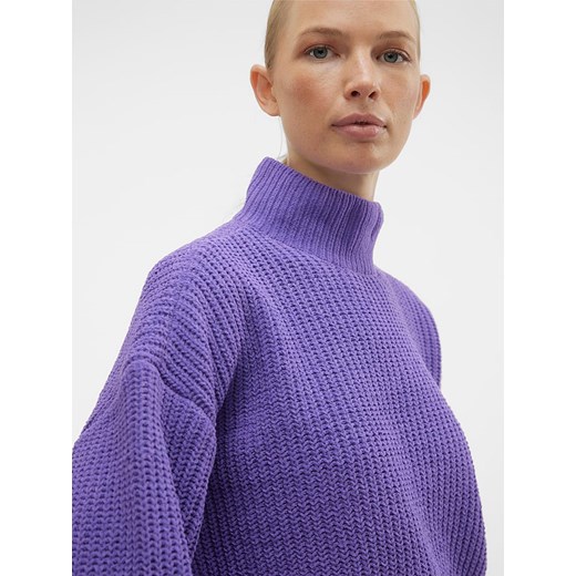 Vero Moda Sweter w kolorze fioletowym Vero Moda S promocyjna cena Limango Polska