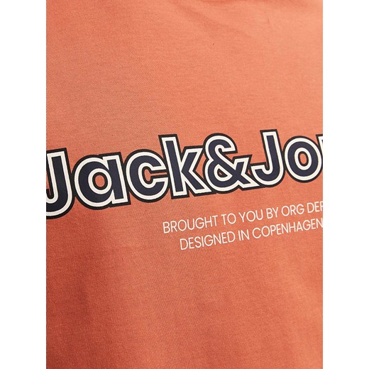 Jack &amp; Jones Koszulka &quot;Lake&quot; w kolorze pomarańczowym Jack & Jones XXL wyprzedaż Limango Polska