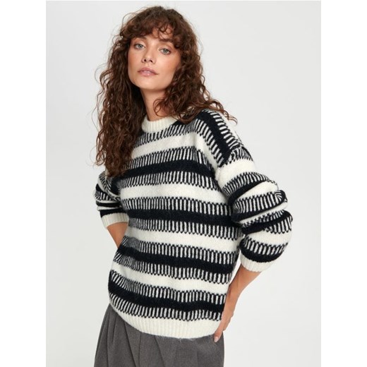Sinsay - Sweter w paski - wielobarwny ze sklepu Sinsay w kategorii Swetry damskie - zdjęcie 166932305
