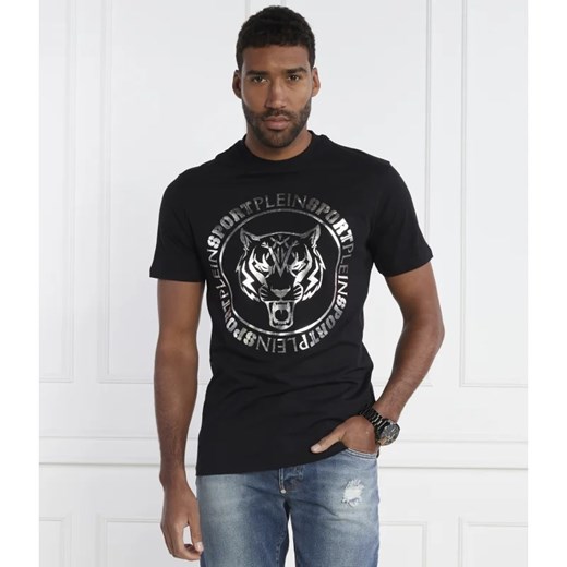Plein Sport T-shirt Round | Regular Fit ze sklepu Gomez Fashion Store w kategorii T-shirty męskie - zdjęcie 166933857