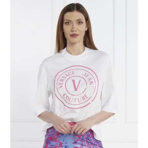 Versace Jeans Couture T-shirt | Oversize fit ze sklepu Gomez Fashion Store w kategorii Bluzki damskie - zdjęcie 166933876