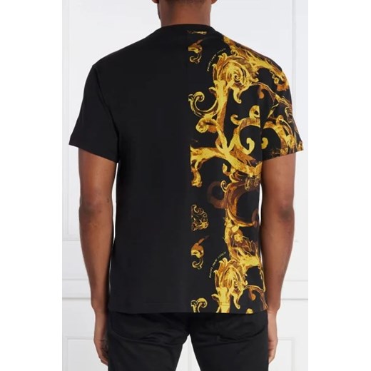 T-shirt męski Versace Jeans z krótkimi rękawami młodzieżowy