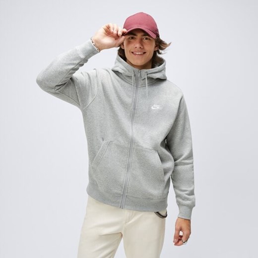 nike bluza rozpinana sportswear club fleece bv2645-063 ze sklepu 50style.pl w kategorii Bluzy męskie - zdjęcie 166935528