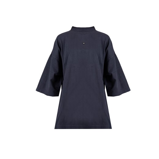 Bluzka damska Yeezy Gap Engineered By Balenciaga granatowa casual z długim rękawem 