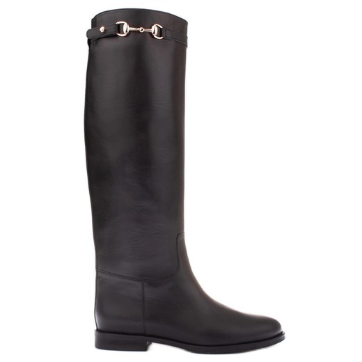 Marco Shoes Oficerki Cameron Wąskie czarne Marco Shoes 38 ButyModne.pl