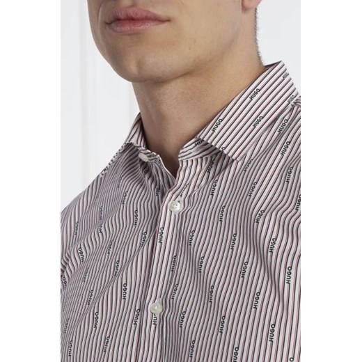 HUGO Koszula Elisha02 | Extra slim fit 43 wyprzedaż Gomez Fashion Store