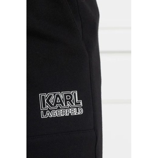 Czarne spodnie męskie Karl Lagerfeld