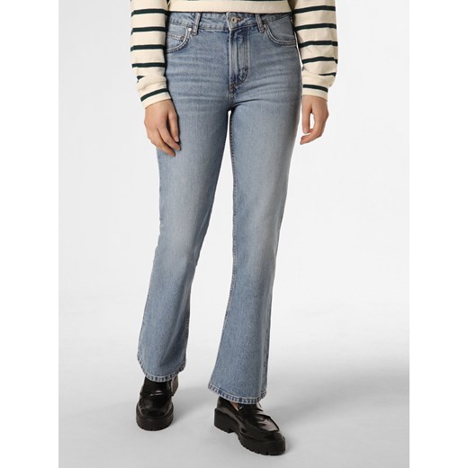 Granatowe jeansy damskie Marc O'Polo bawełniane 