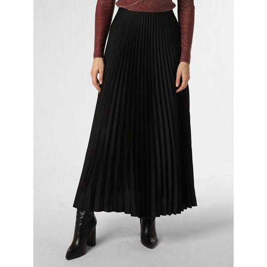 Selected Femme Spódnica damska Kobiety Sztuczne włókno czarny jednolity ze sklepu vangraaf w kategorii Spódnice - zdjęcie 166939858