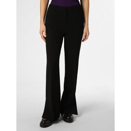 comma Spodnie Kobiety Materiał czarny jednolity ze sklepu vangraaf w kategorii Spodnie damskie - zdjęcie 166939865