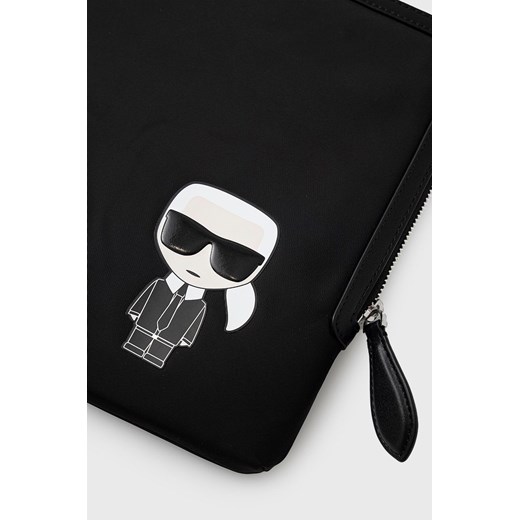 Karl Lagerfeld pokrowiec na laptopa 225W3201 kolor czarny Karl Lagerfeld ONE wyprzedaż ANSWEAR.com