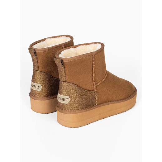 Śniegowce damskie Blackfield bez zapięcia na zimę na platformie 