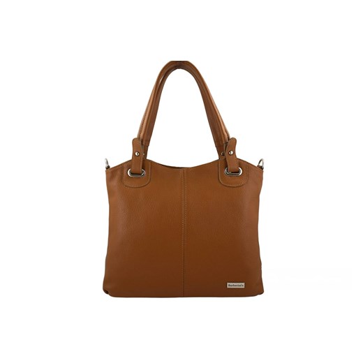 Codzienna duża torebka damska - Brązowa jasna ze sklepu butyolivier w kategorii Torby Shopper bag - zdjęcie 166944098