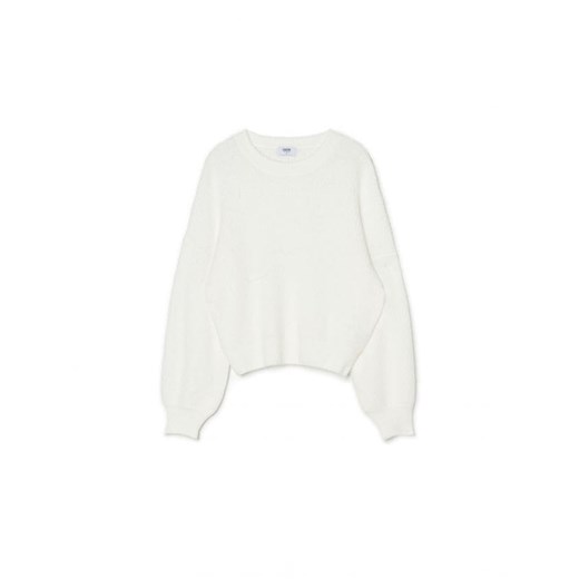 Cropp - Kremowy sweter - kremowy Cropp XL Cropp