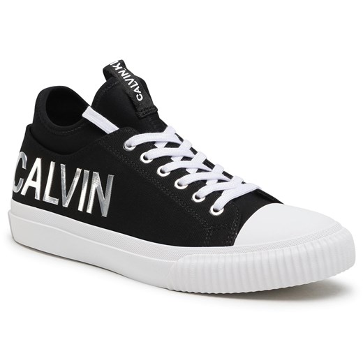 Trampki Calvin Klein Jeans Ivanco B4S0698 Black/Silver 41 eobuwie.pl