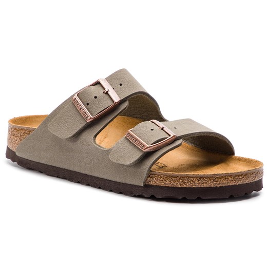 Klapki Birkenstock Arizona Bs 0151213 Stone 40 eobuwie.pl