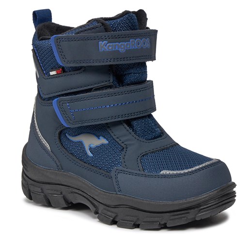 Buty zimowe dziecięce Kangaroos śniegowce na rzepy 