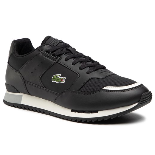 Sneakersy Lacoste Partner Piste 01201 Sma 7-40SMA0025231 Blk/Gry Lacoste 45 okazja eobuwie.pl