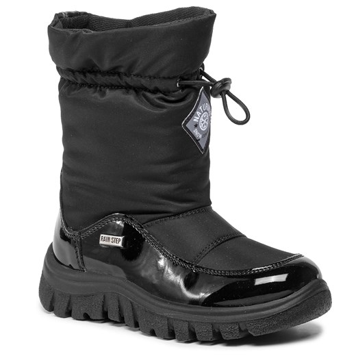 Śniegowce Naturino Varna 0013001268.02.0A01 S Nero Naturino 29 promocyjna cena eobuwie.pl