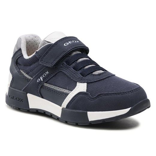 Sneakersy Geox J Alfier B. A J046NA 0AU14 C0661 S Navy/Grey Geox 29 eobuwie.pl
