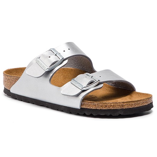 Klapki Birkenstock Arizona Bs 1012283 Silver 38 eobuwie.pl