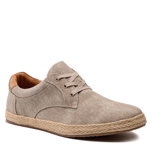 Espadryle Lanetti 121AM0280 Beige Lanetti 42 eobuwie.pl