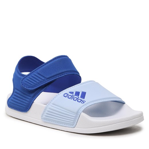 Sandały adidas adilette Sandal K H06444 Lucid Blue/Blue dawn/Bright Red 34 eobuwie.pl
